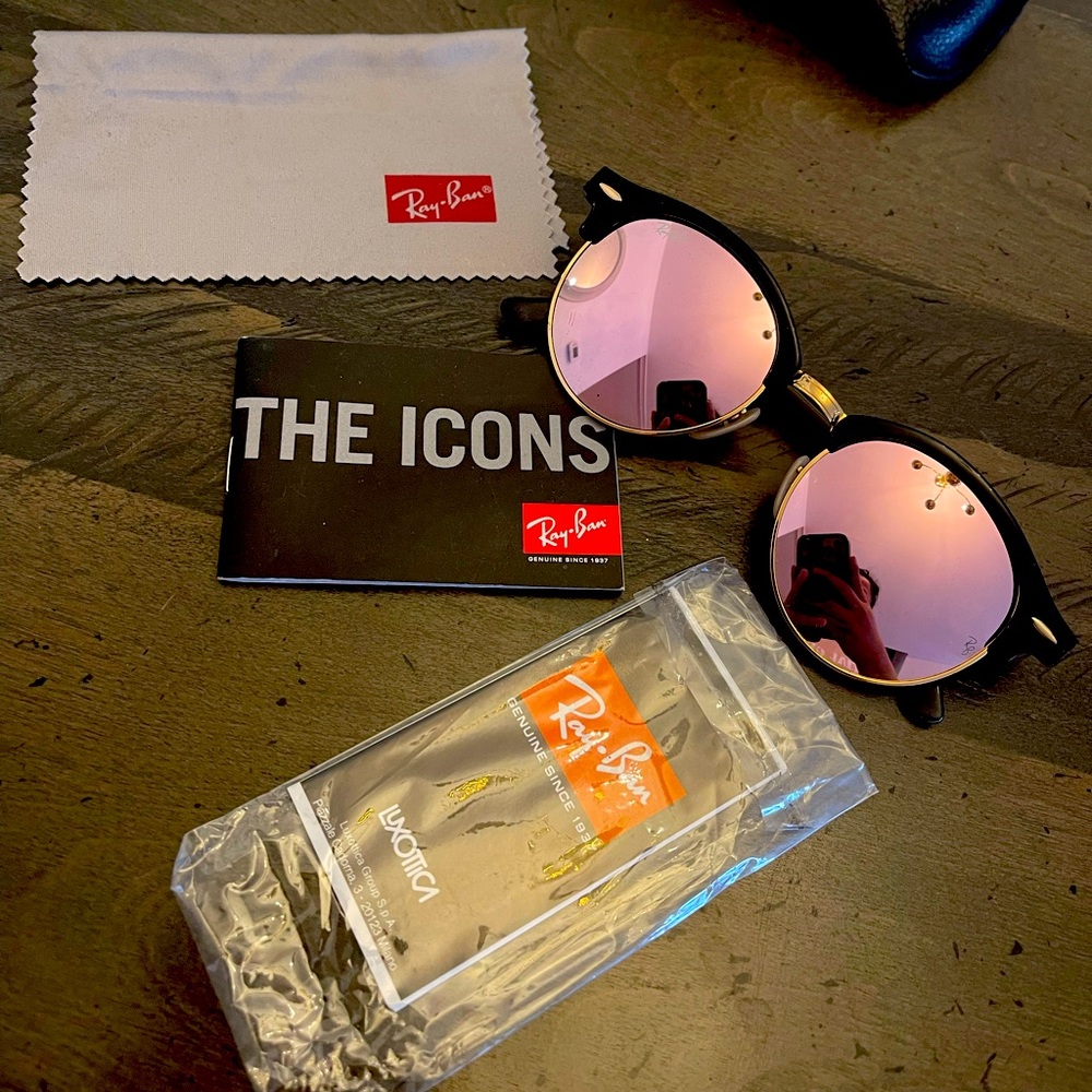 Rayban Sunglasses - Barely Worn. Comes with everything.